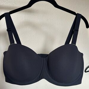 NWOT SKIMS Fits‎ Everybody Strapless Convertible Bra Onyx size 32DDD